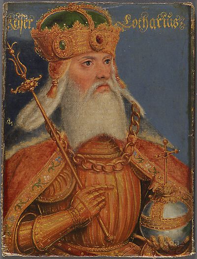 Lothar, Graf v. Supplinburg, Neffe d. Herzog Magnus, als Lothar II. deutscher König, gestorben 1137