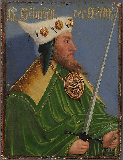Duke Heinrich the Proud (son of Duke Heinrich the black of Bavaria), died 1139