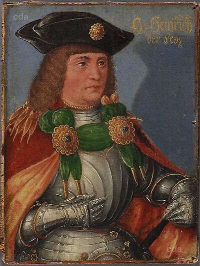 Heinrich d. Löwe, Herzog, Enkel v. Heinrich d. Schwarze, gestorben 1195