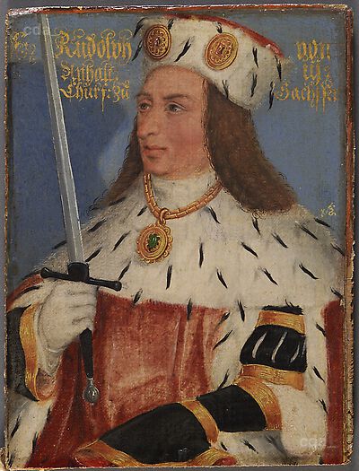 Rudolf III., Elector, son of Wenzeslaus, died 1419