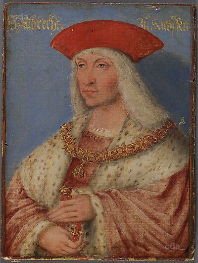Albrecht d. Beherzte, Sohn Friedrichs II., gestorben 1500