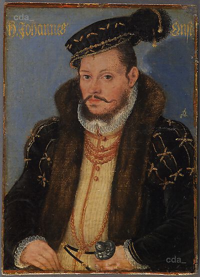 Johann Ernst, Herzog v. Coburg, Sohn Johanns d. Beständigen, gestorben 1553