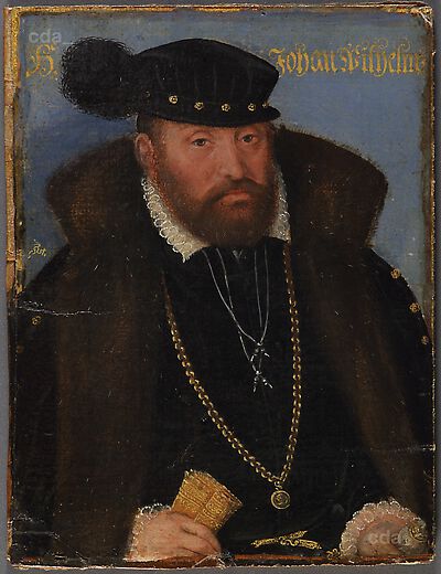 Johann Wilhelm, Herzog v. Sachsen - Weimar, Sohn Johann Friedrichs I., gestorben 1573