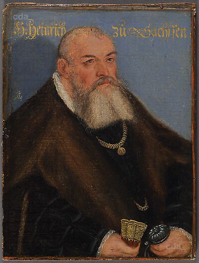 Heinrich d. Fromme, Sohn d. Herzogs Albrecht d. Beherzten, gestorben 1541