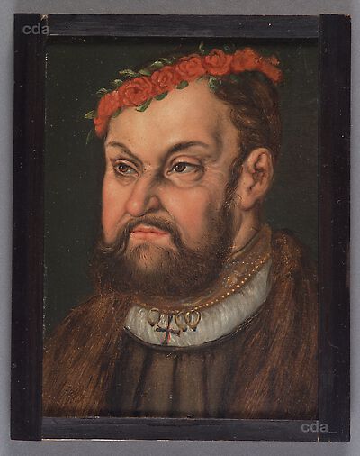 Portrait of Johann I of Saxony