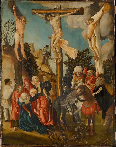 The Crucifixion of Christ, the so-called Schottenkreuzigung