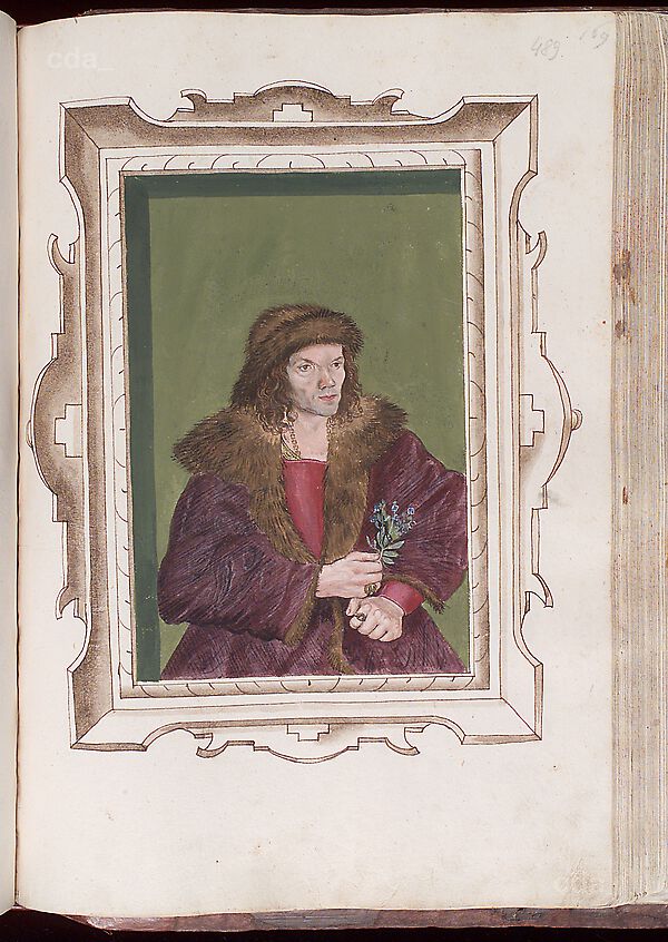 cda :: Paintings :: Portrait of an unknown man [from Hieronymus
