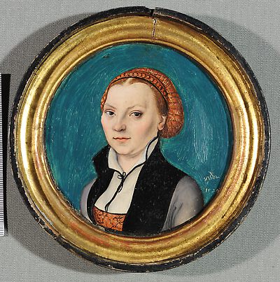 Rundbildnis Katharina von Boras