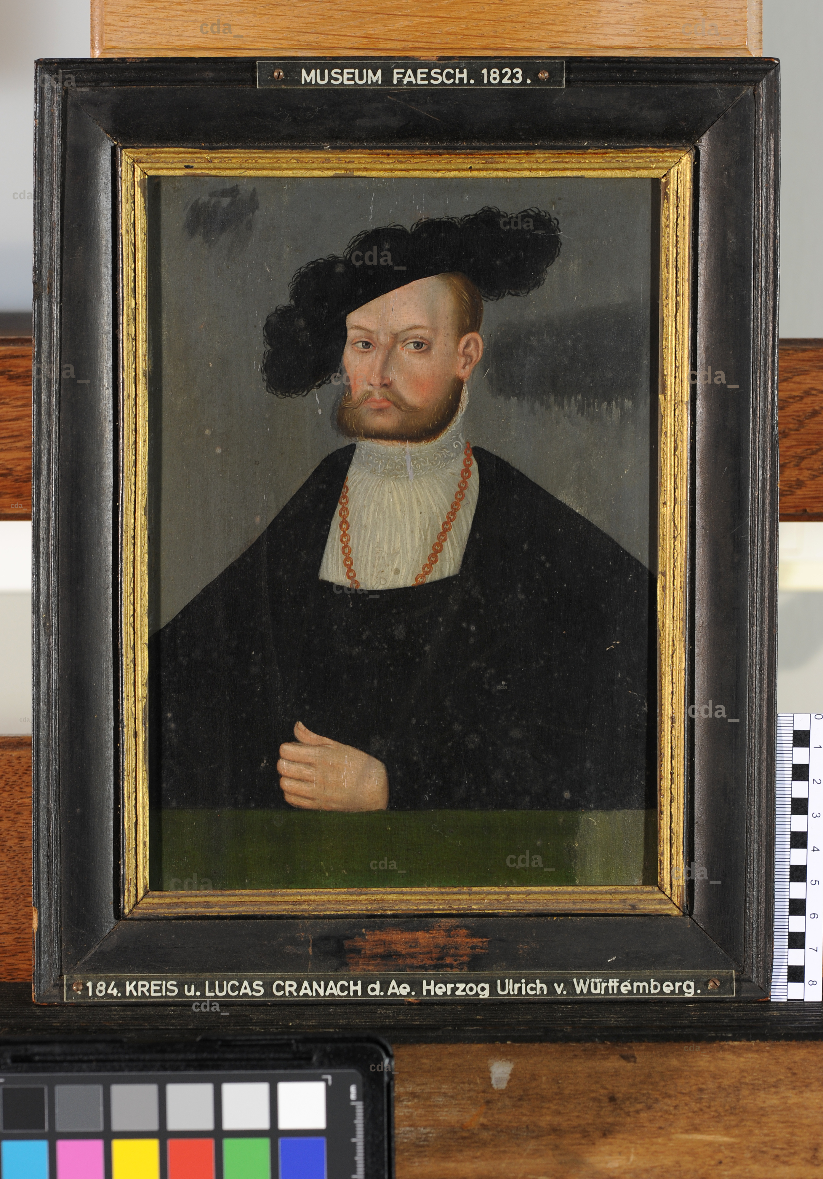 cda :: Paintings :: Portrait of Duke Ulrich of Württemberg (1487-1550)