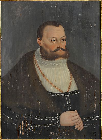 Portrait of the Duke Wolfgang the Steadfast of  Anhalt-Köthen (1492-1566)