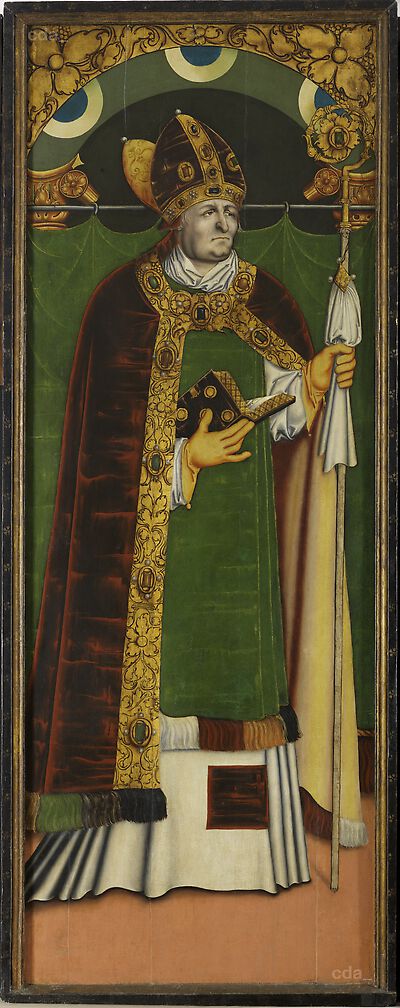 Želina Altarpiece [left fixed wing]: St Adalbert