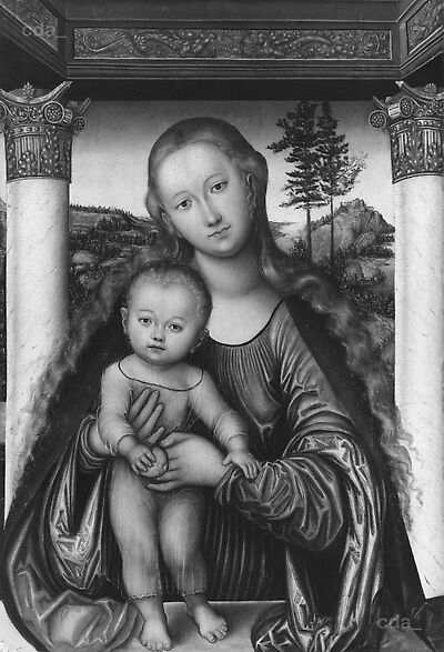 Virgin and Child (called the Madonna of Polen)