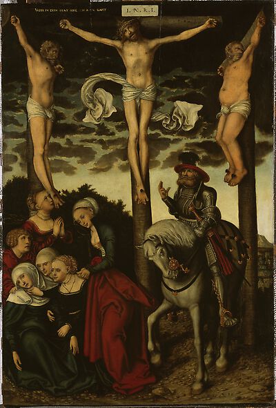 The Crucifixion with the Converted Captain