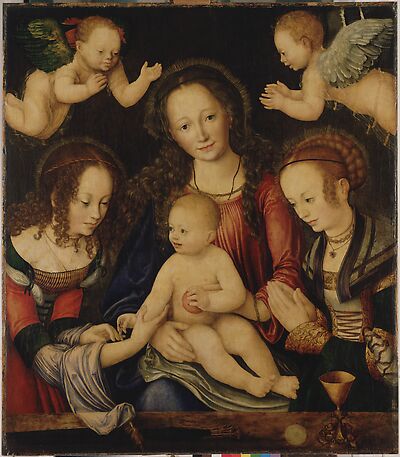 Altarpiece of the Virgin, or so-called Princes' Altarpiece [central panel]