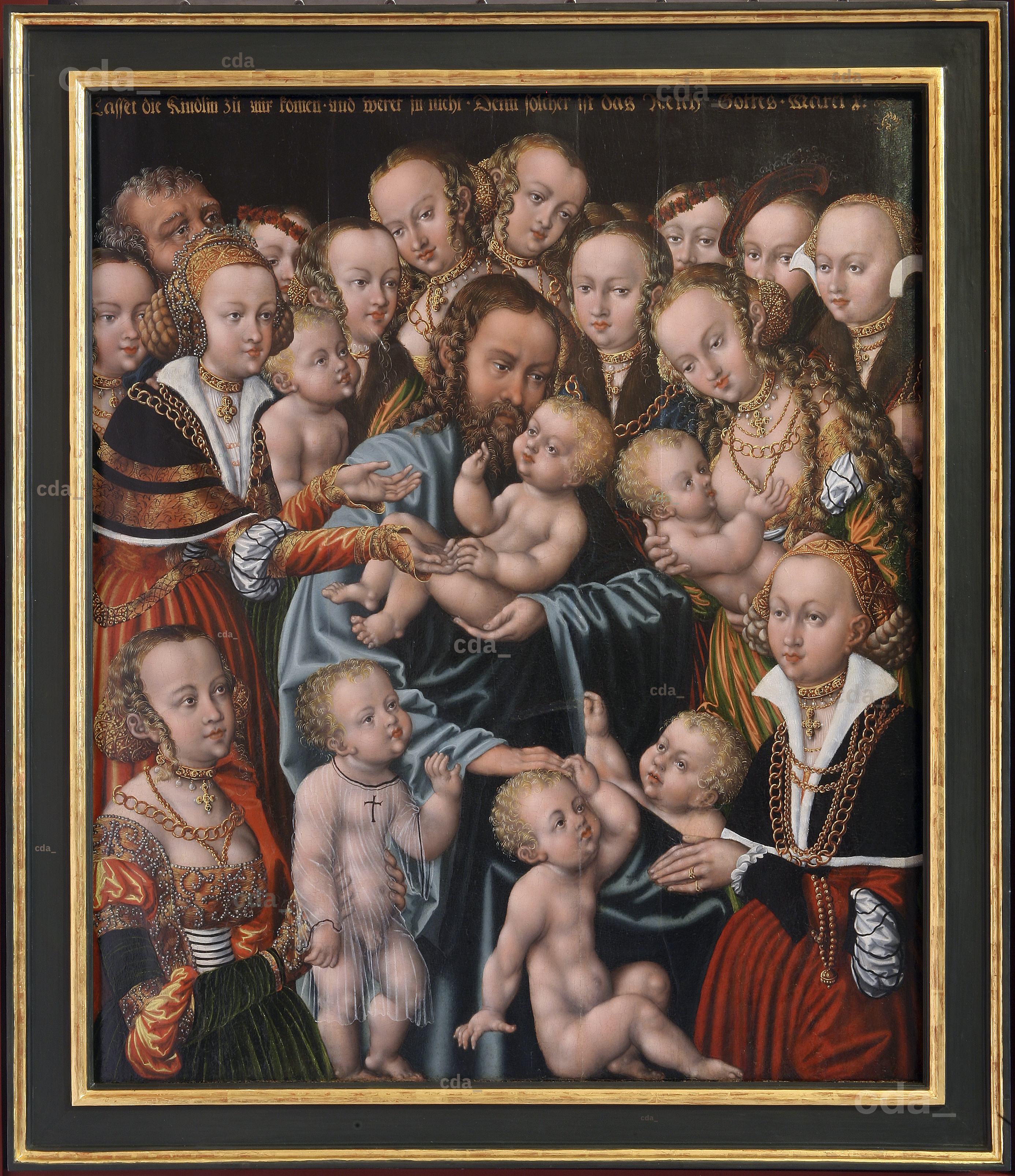 cda :: Paintings :: Christ Blessing the Children