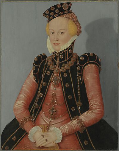 Bildnis einer Dame (Markgräfin Elisabeth von Ansbach-Bayreuth?)