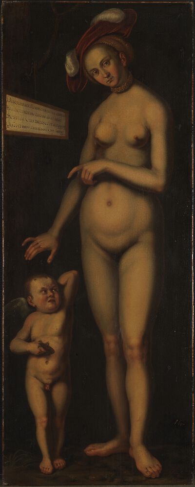 Venus with Cupid as Honey Thief