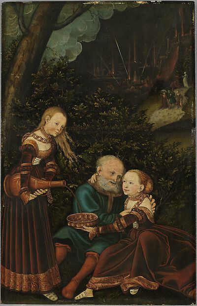 Loth und seine Töchter