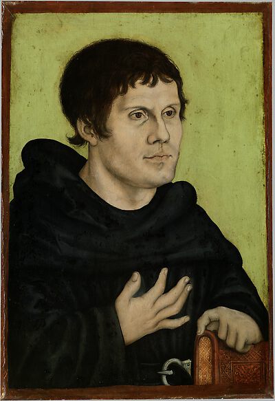 Martin Luther as Augustinian monk
