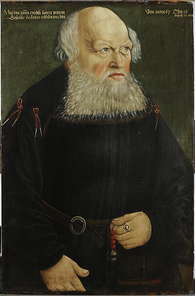 Portrait of Nikolaus Seidel, Mayor of  Annaberg