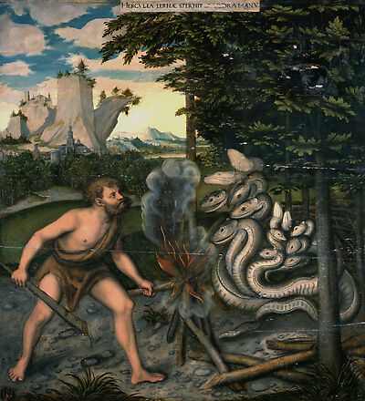 Herkules und die lernäische Schlange