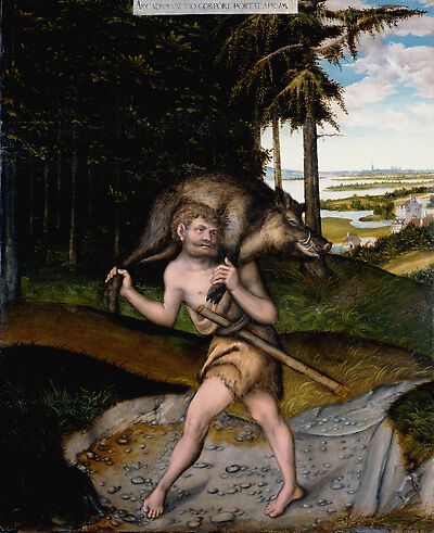 Herkules und der Erimanthische Eber