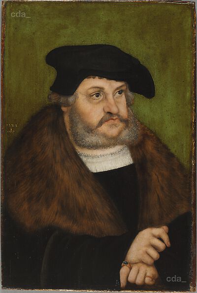Portrait of Elector Friedrich of Saxony, the Wise