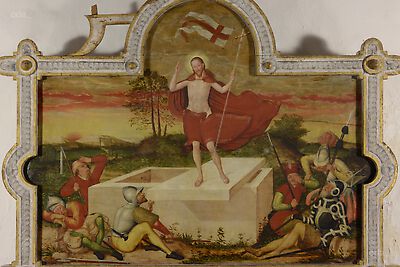 Epitaph for Otto of Pogk [superstructure]: Resurrection of Christ