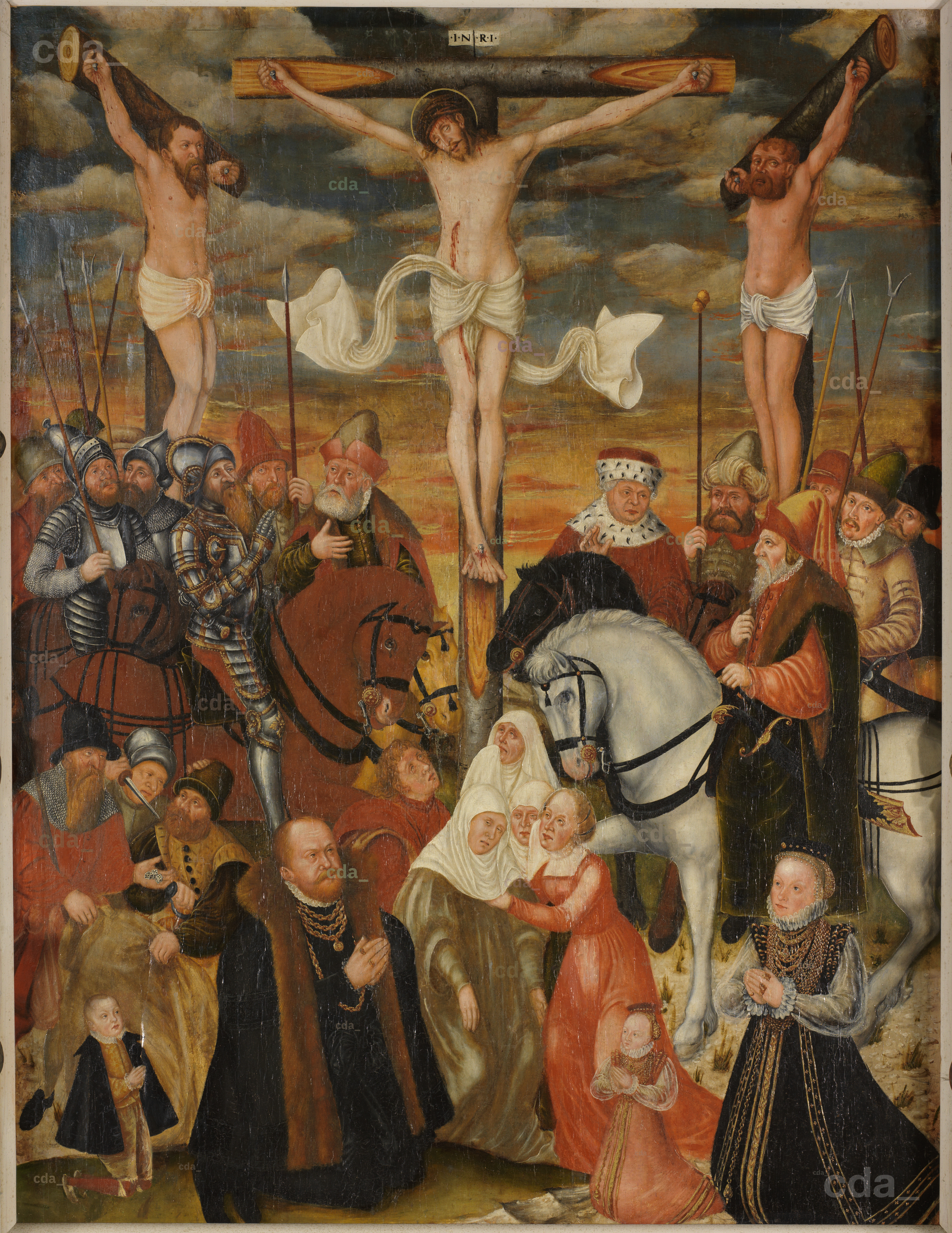 cda :: Paintings :: The Crucifixion (Epitaph for Franz von Nostitz)