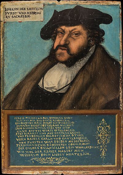 Johann I the Steadfast, Elector of Saxony