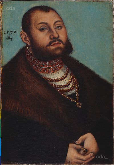 Portrait of Johann Friedrich, Elector of Saxony