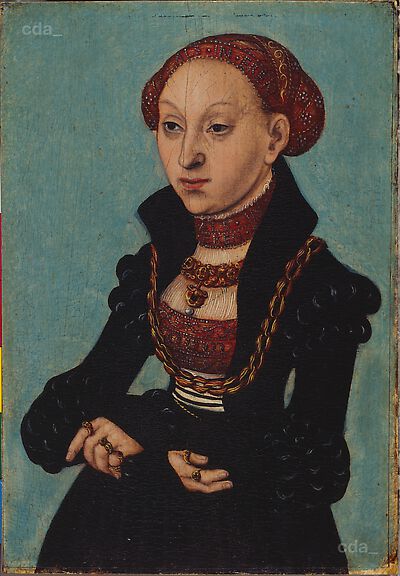 Portrait of Sibylle of Cleve
