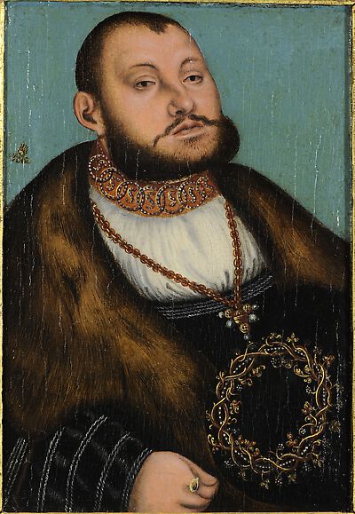 Johann Friedrich von Sachsen, genannt 'der Großmütige' (1503-1554); Kurfürst von Sachsen von 1532 bis 1547, Herzog von Sachsen 1547 bis 1554