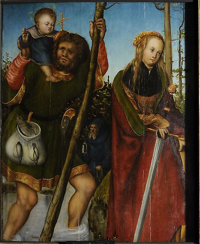 St Christopher and St Catherine