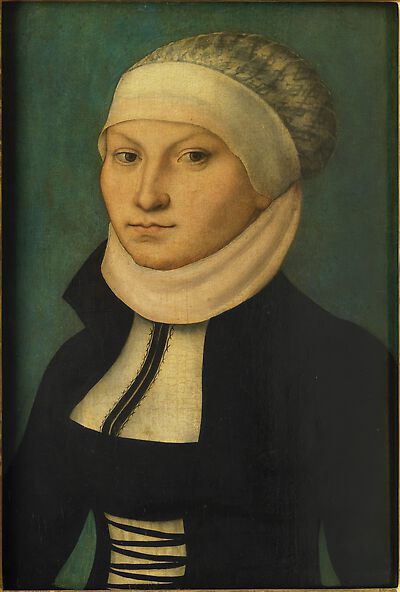 Katharina von Bora als Brustbildnis nach links