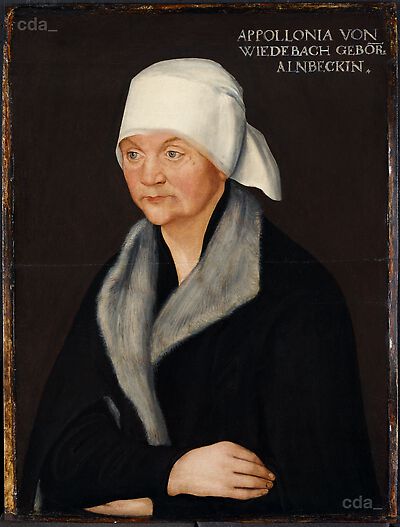 Portrait of Apollonia of Wiedebach
