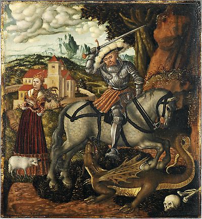 St George in Battle