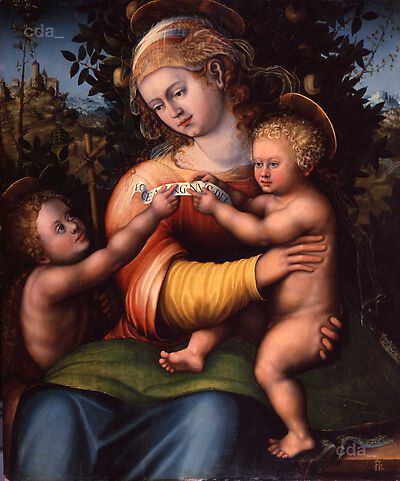 Madonna mit Christus- und Johannesknaben