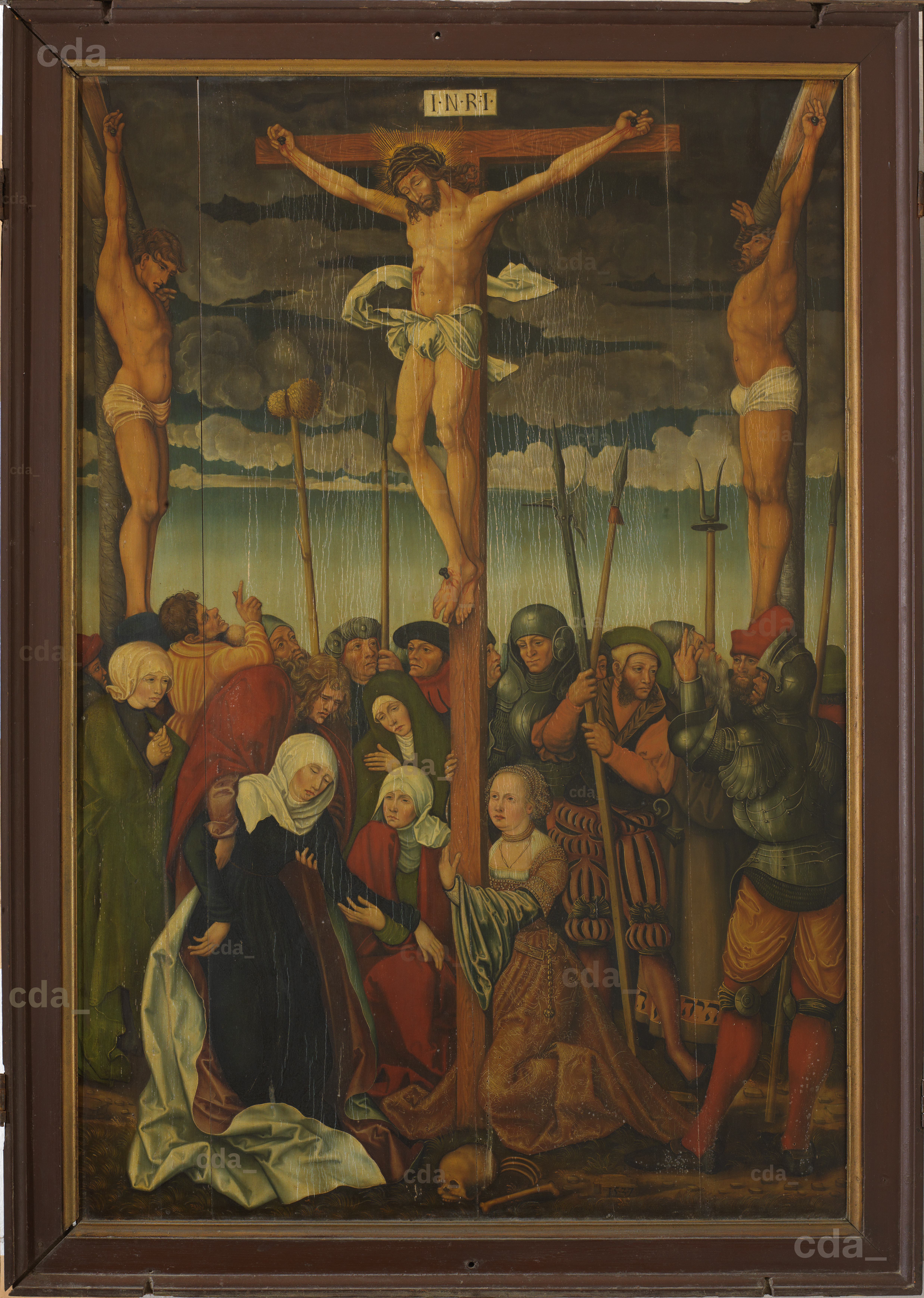 ハチ丸。　Crucifixion 12枚 The Crucifixion | Kress Paintings Conservation