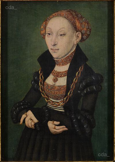 Portrait of Sibylle of Cleve