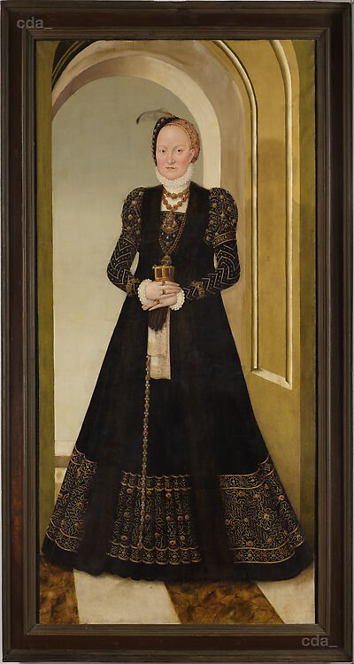Portrait of Electress Anna
