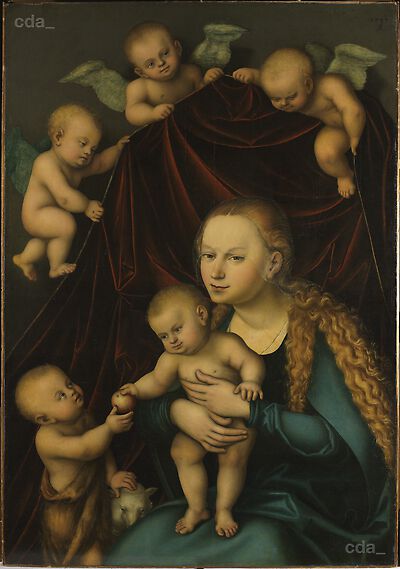 The Virgin and Child with Saint John as a Boy
