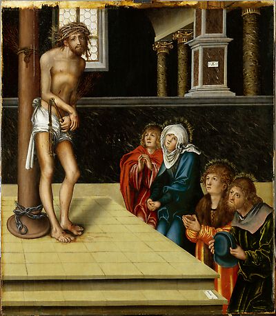 Christ as the Man of Sorrows at the Column after the Flagellation