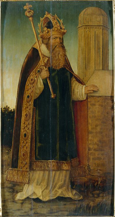 Kaiser Heinrich II; Rückseite: Johannes der Täufer
