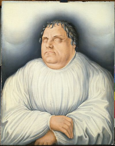 Martin Luther im Tode