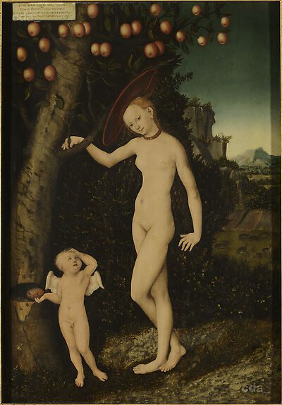 Venus und Amor als Honigdieb