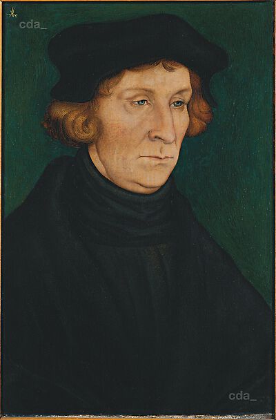 Portrait of a scholar (Otto Brunfels?)