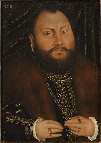 Portrait of Johann Friedrich the Magnanimous, Elector of Saxony