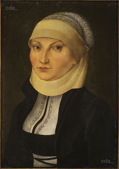 Portrait of Katharina of Bora, Martin Luther's wife