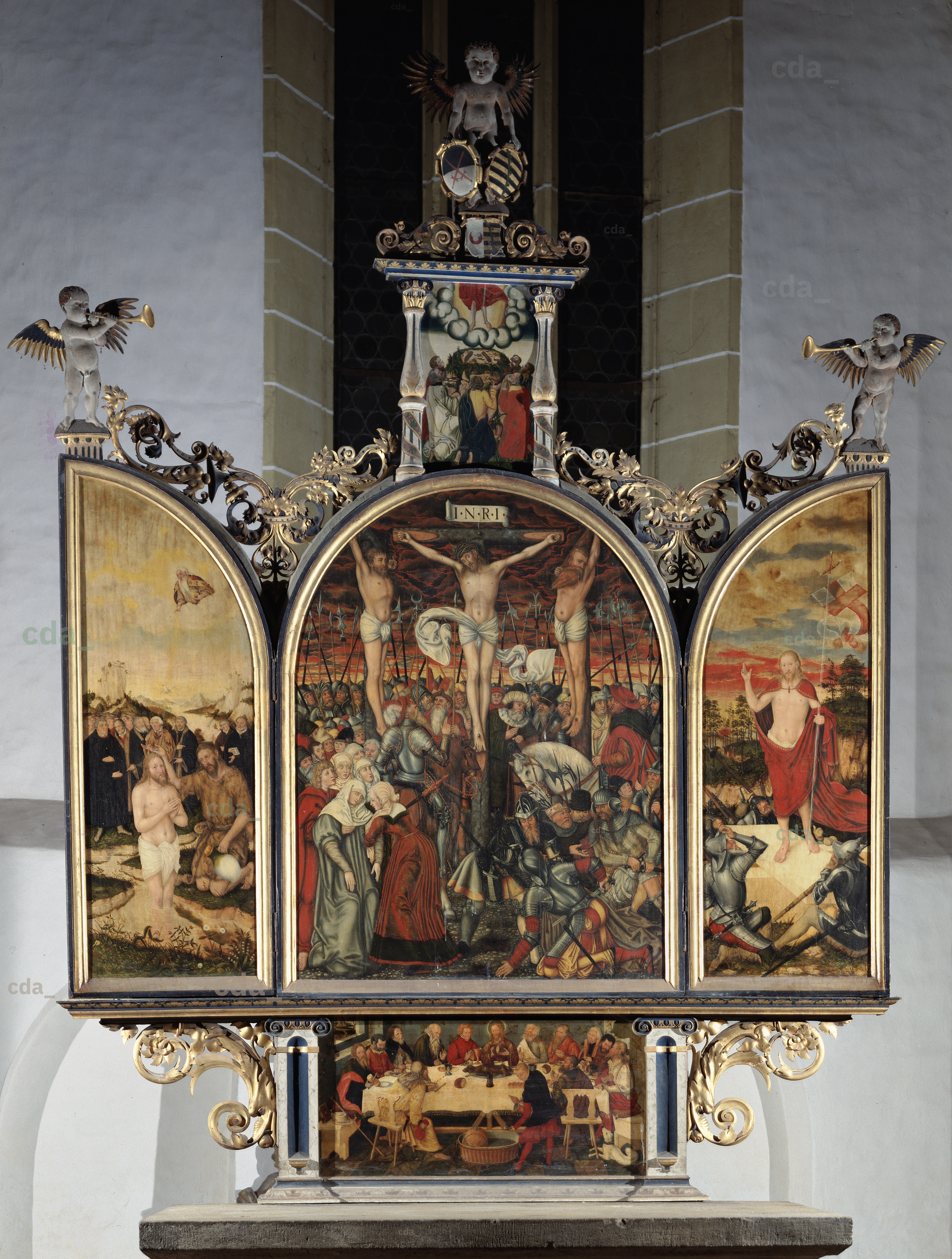 洋書 Der Creglinger Altar The third altar of Riemenschneider in the Tauber valley – at